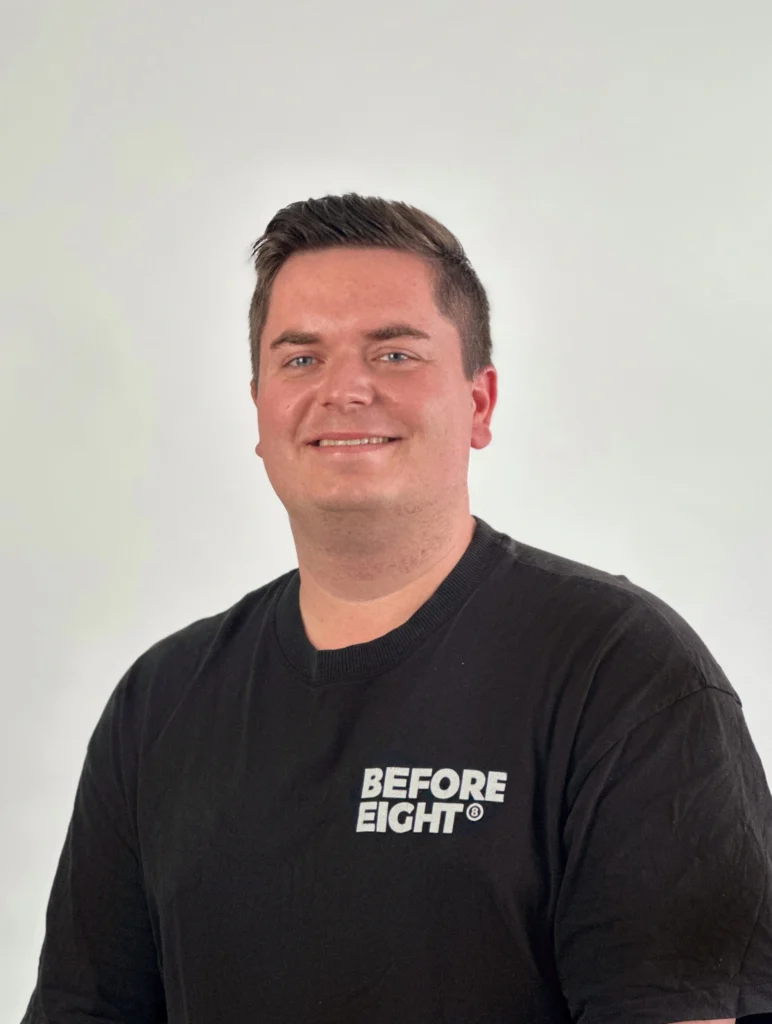 Über Uns - BEFORE EIGHT Sebastian Team Bild